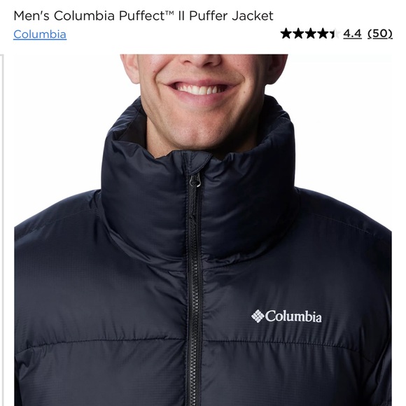 Men’s Columbia Puffect II Puffer Jacket Size Large - Picture 5 of 7
